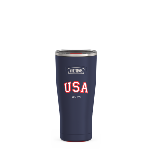 24oz ICON  TUMBLER WITH SLIDE LOCK LID - NAVY USA